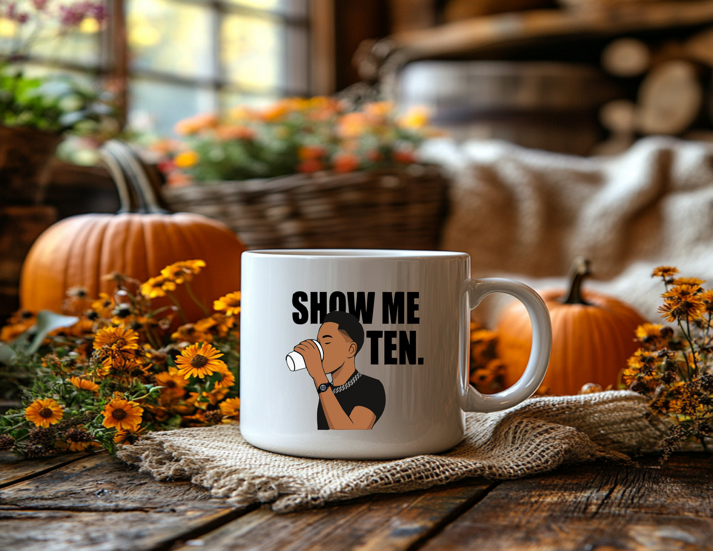 Show Me 10 Coffee Cup