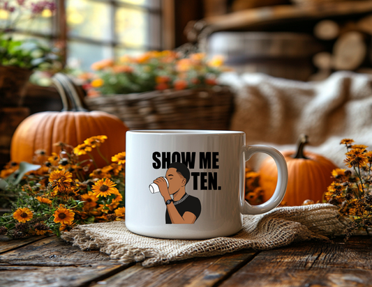 Show Me 10 Coffee Cup