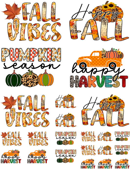 Gang Sheet - Fall Vibes